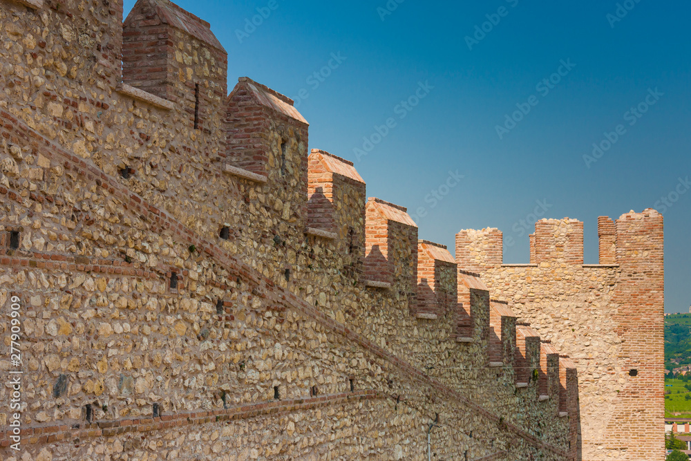 The town of Soave