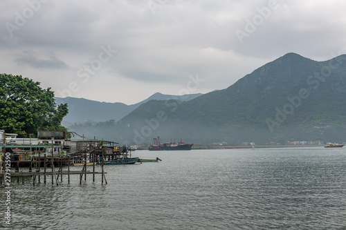 Tai o fishermann village in Hong Kong