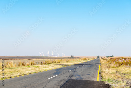 Road R35 landscape  between Standerton and Bethal