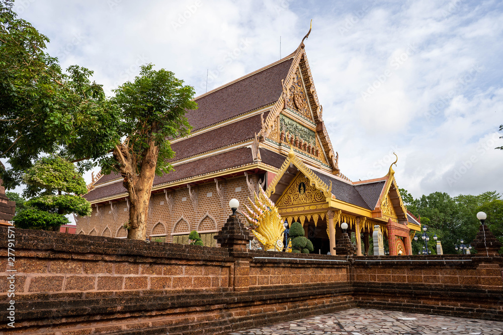 Beautiful temple in Thailand with big buddha Beautiful temple in Thailand with big buddha