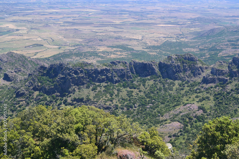 Panorama dal Monte Arcuentu