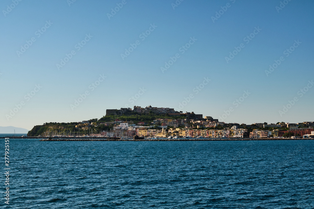 Procida - town and castle