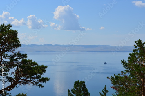 Lake Baikal view from mountains to "Little Sea" © Paul EtCetra