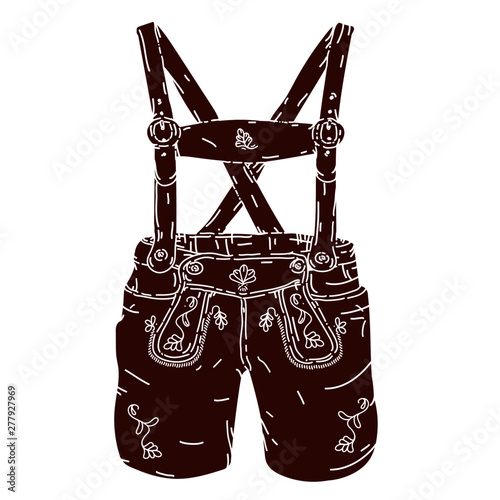 lederhose dunkel