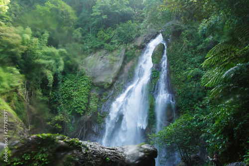 Tam nang waterfall ,in the forest tropical zone ,national park Takua pa Phang Nga Thailand