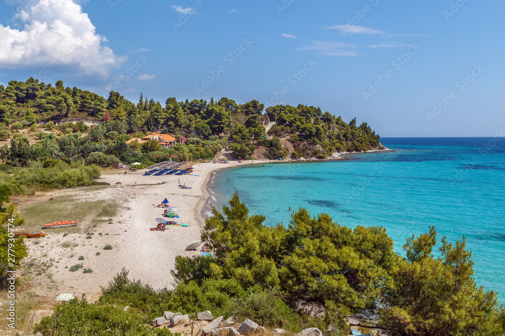 Agios Ioannis beach, Chalkidiki, Greece