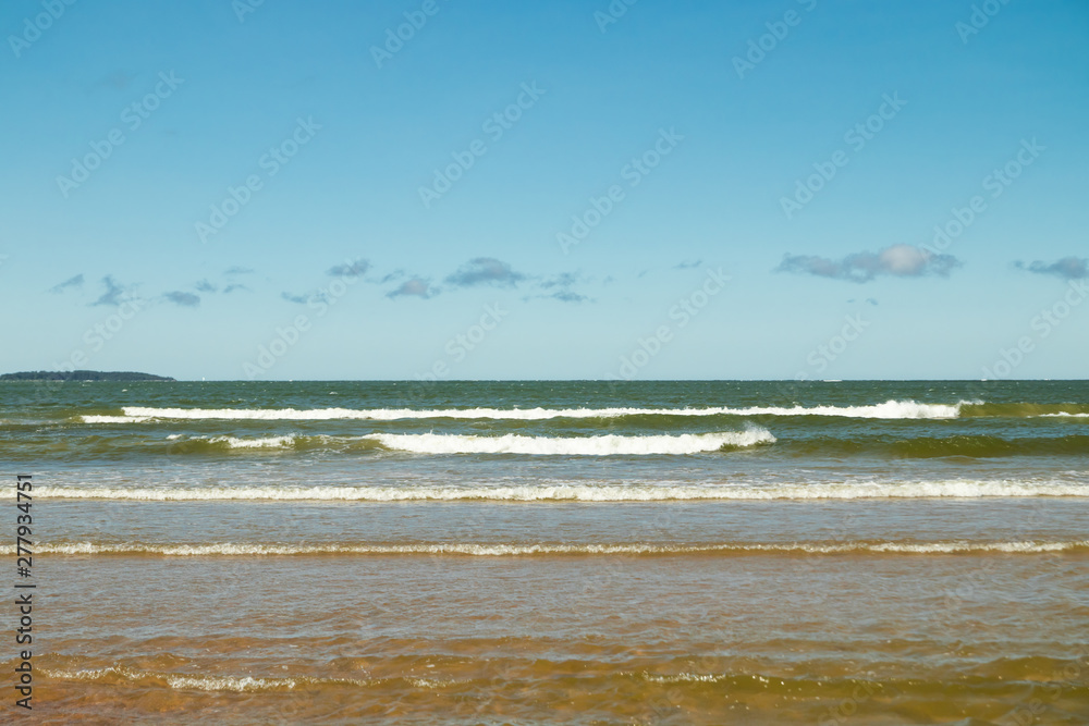 Beautiful sandy beach Yyteri at summer, in Pori, Finland Beautiful sandy beach Yyteri at summer, in Pori, Finland