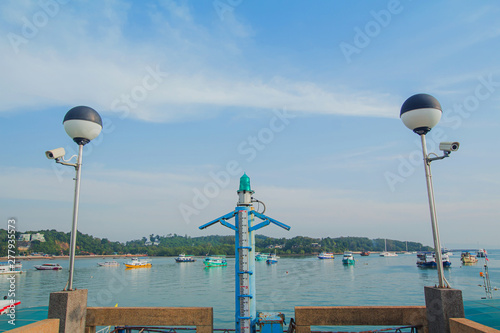 CCTV outdoor port tourist,Rural Road 4007, Pa Khlok  Tha Lang, Phuket, 83110,To Khao Tapu Phang Nga Bay National Park.