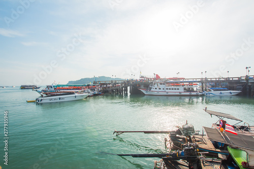 Tourist port Pa Khlok (Ko Naka Noi),To the Koh Surin Ko Panyi,He leaned, Khao Tapu Phang Nga Bay National Park and Similan Island,Important Attractions January 5, 2018,Tha Lang Phuket Thailand 83110