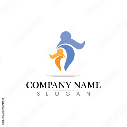 Community people care logo and symbols template © anggasaputro08