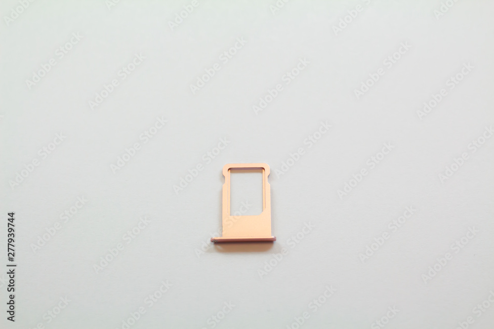 The SIM tray is used by the manufacturer. In the shop Real place, white background clear