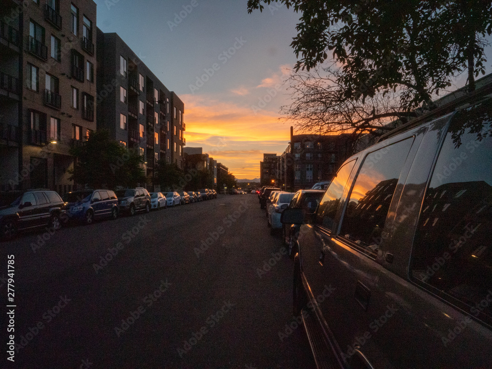 Obraz premium Denver Sunset