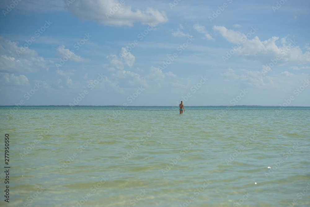 Beautiful Wide Angle Panoramic Photography Taken in the Beautiful Mexican Island, Holbox 