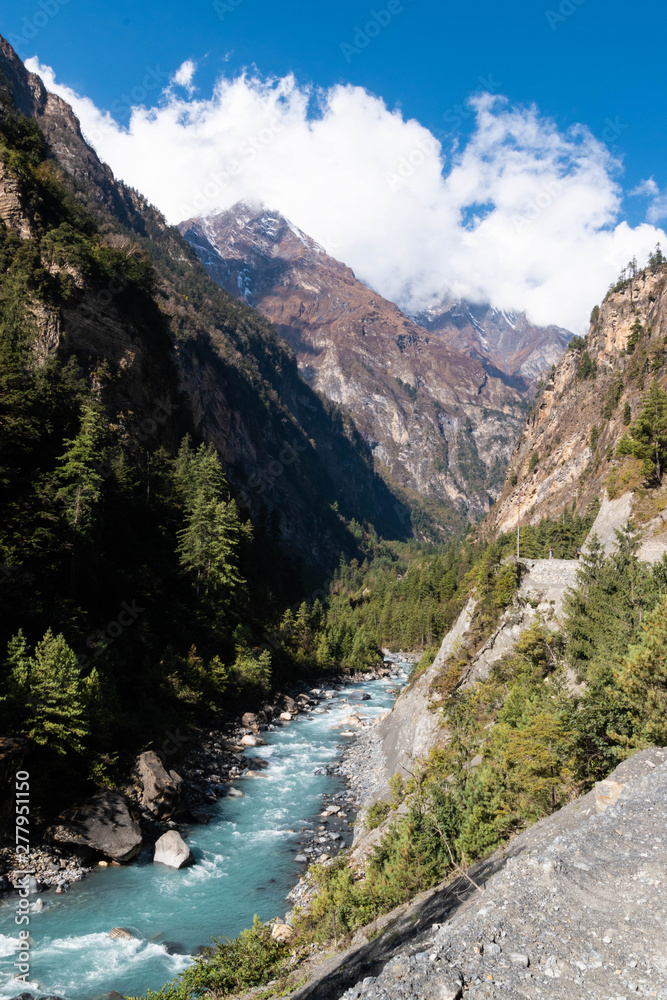 Annapurn circuit Nepal in October 2018 Annapurn circuit Nepal in October 2018