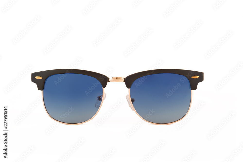 Sunglasses, front view isolated on white background Sunglasses, front view isolated on white background