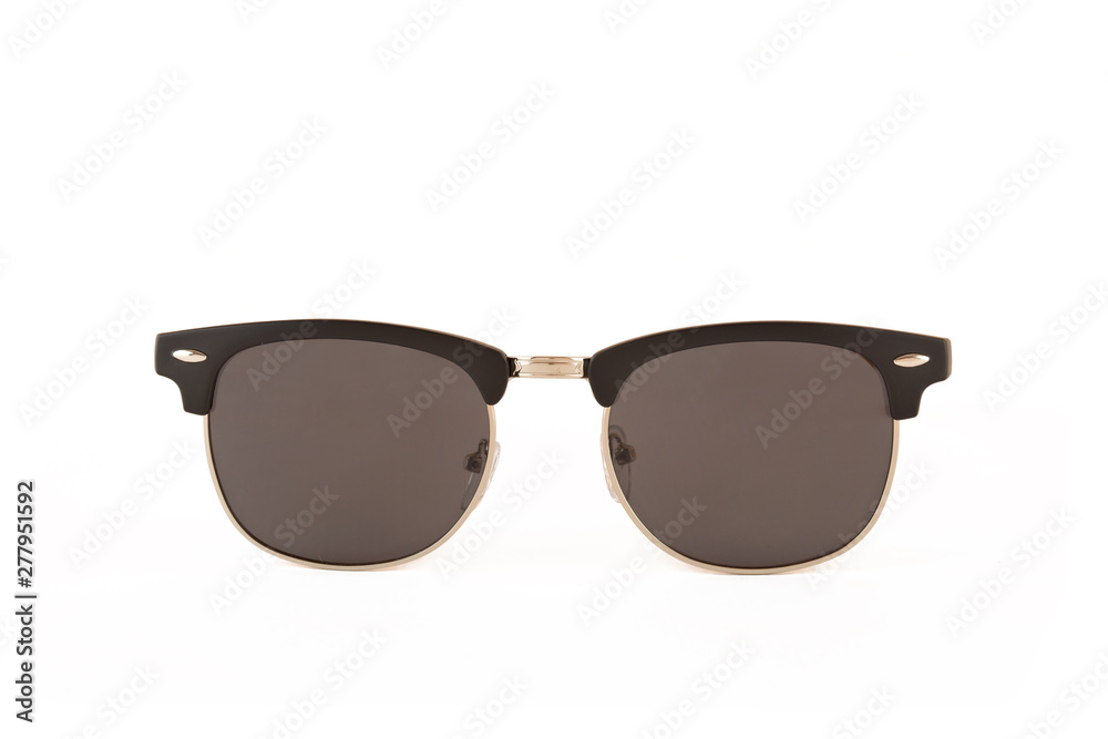 Sunglasses, front view isolated on white background Sunglasses, front view isolated on white background