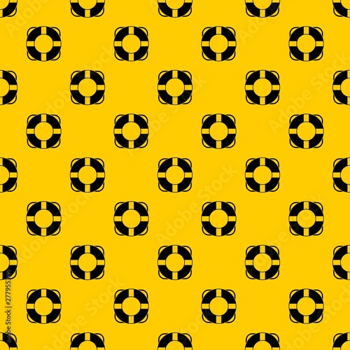 Lifeline pattern seamless vector repeat geometric yellow for any design