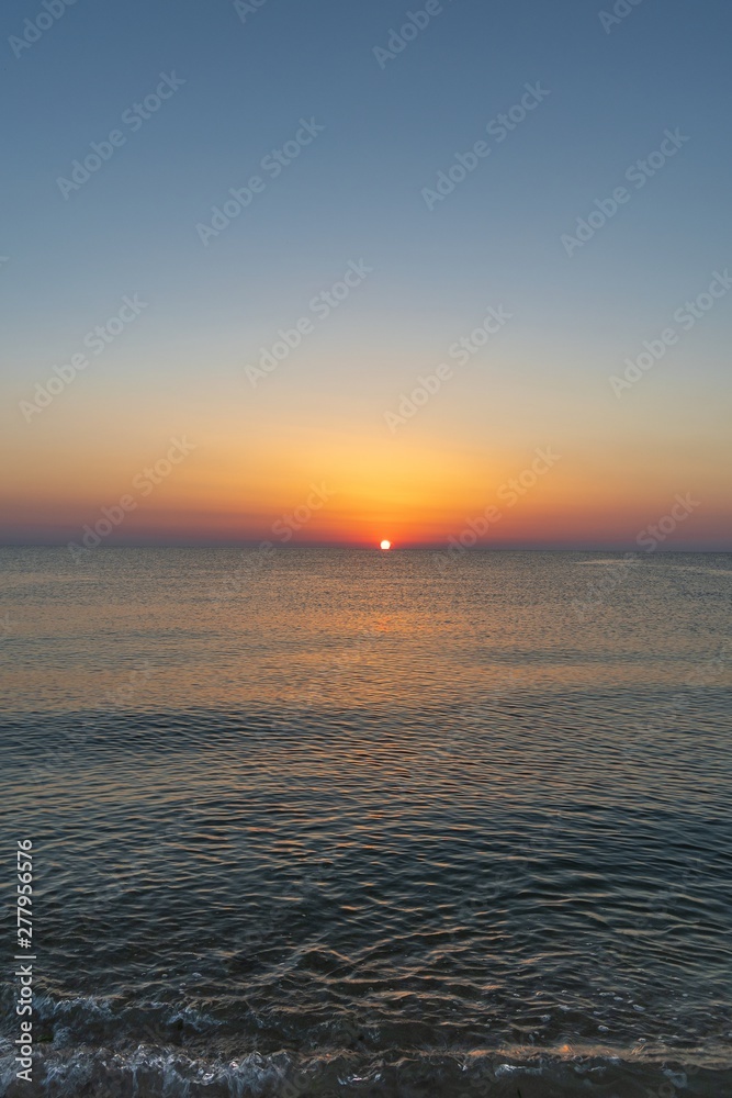 Fototapeta premium Alba sul mare