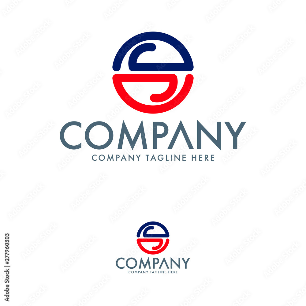 Abstract S Logo Design Template Abstract S Logo Design Template