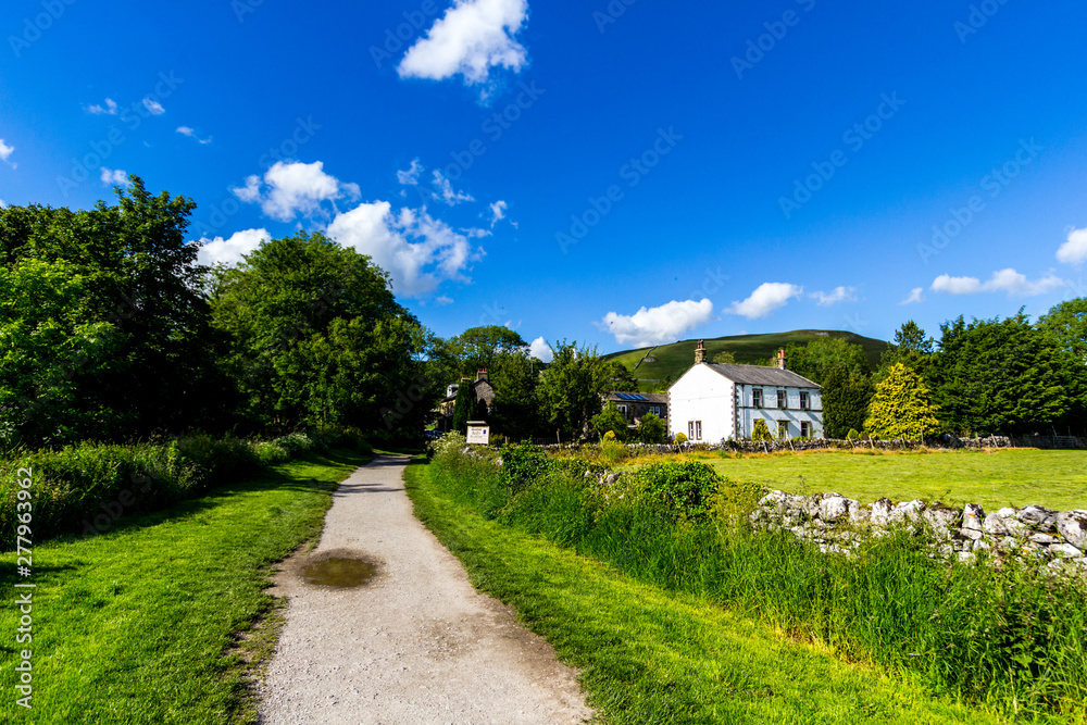 Malham, a village in North Yorkshire, England, UK