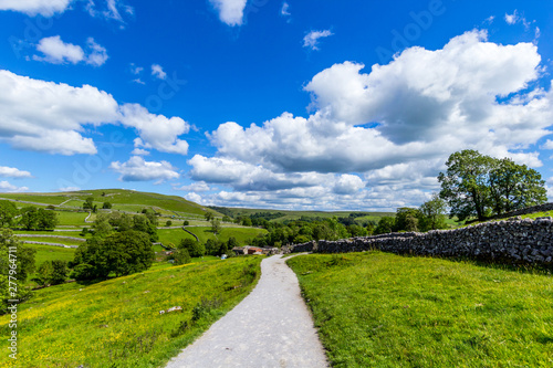 Malham Cove Yorkshire Dales National Park Tourist Attraction, England, UK