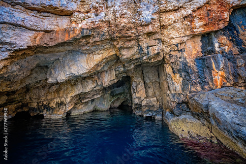 Turquoise water inside Blue Caves © Pav-Pro Photography 