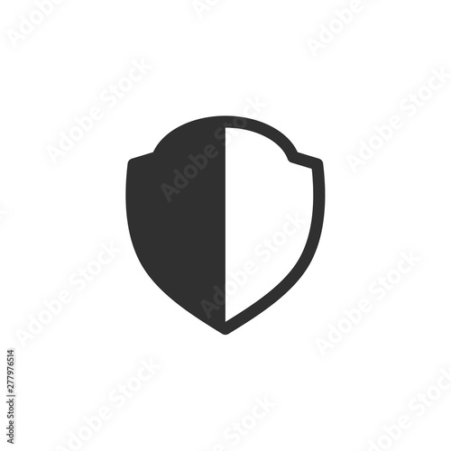 Free Download Shield icon template color editable. Shield symbol vector sign isolated on white background. Simple logo vector illustration for graphic and web design. - GFXLoad
