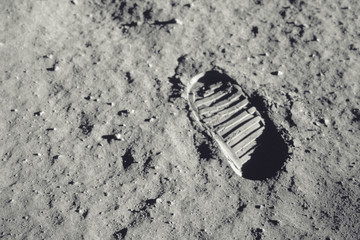 Crédence de cuisine Nasa Premier pas humain surface lunaire  © Oleg_Yakovlev
