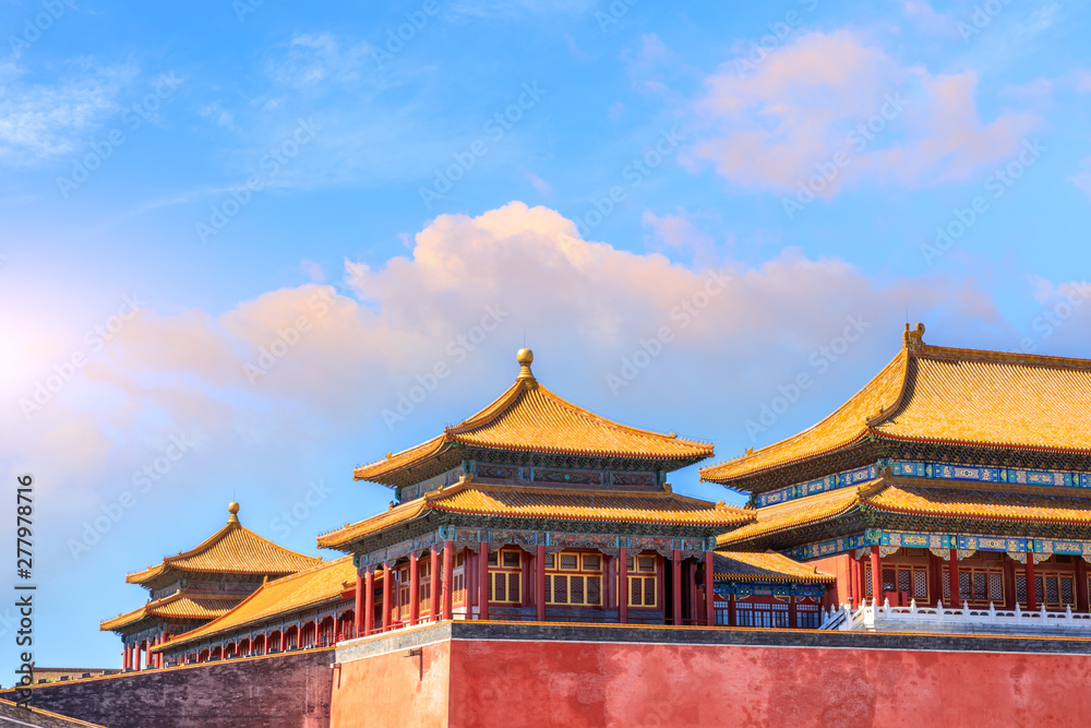 Beautiful Forbidden City in Beijing,China Beautiful Forbidden City in Beijing,China