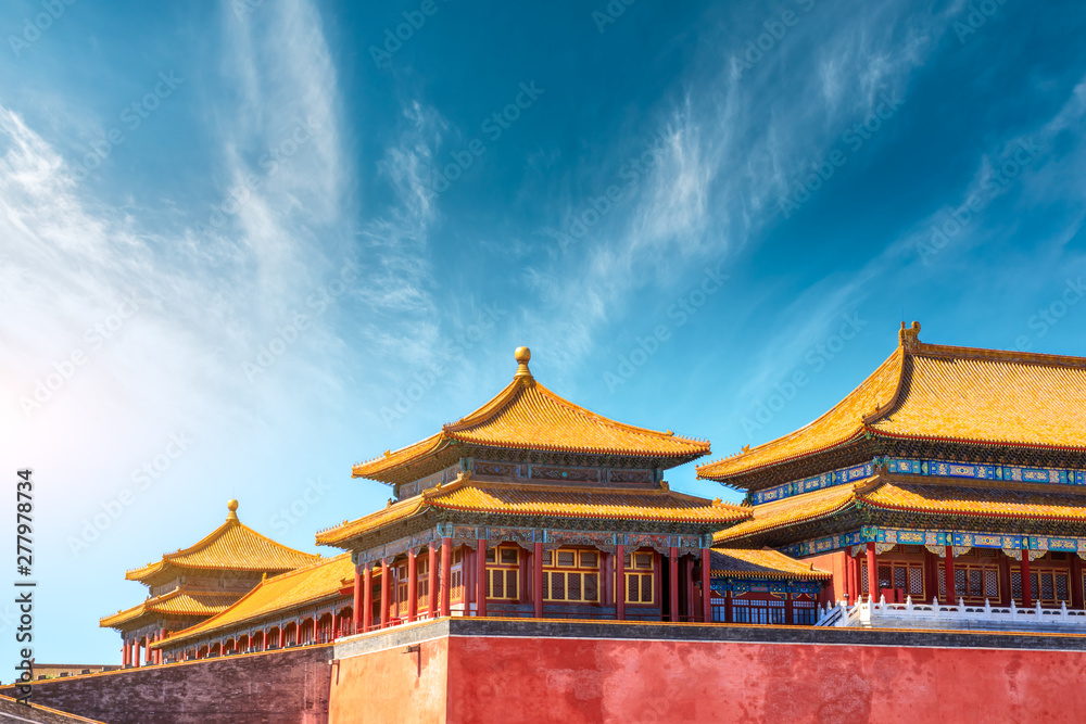 Beautiful Forbidden City in Beijing,China Beautiful Forbidden City in Beijing,China