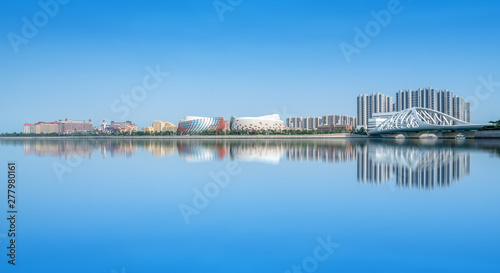 The Skyline of Architectural Landscape in Huangdao District of Qingdao.. © 昊 周