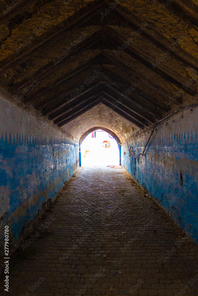 Fototapeta premium Old architecture in old Moroccan city