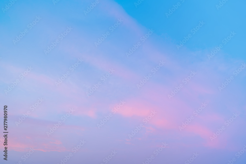 Obraz premium Beautiful Sky and Cloud Landscape..
