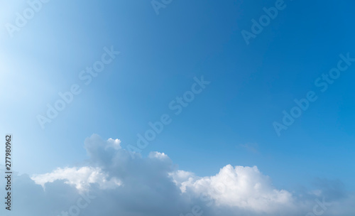 Beautiful Sky and Cloud Landscape..