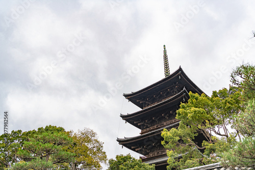 古都京都 東寺 五重の塔