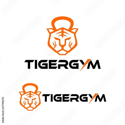 Tiger Gym Kettle Bell Logo
