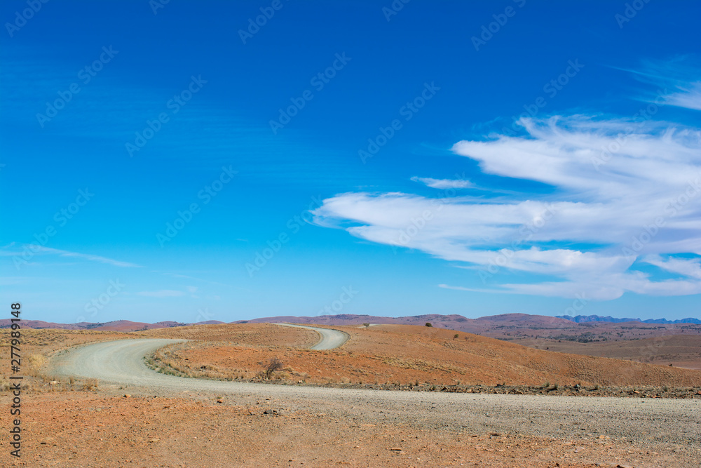 Winding Road, Stokes Hill Lookout, Ikara-Flinders Ranges, South Australia