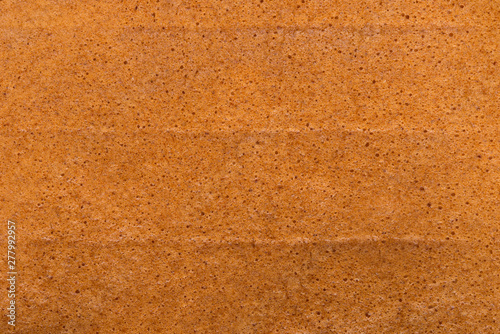 sponge cake close up as background and texture
