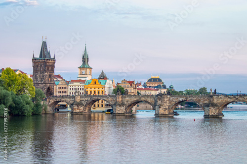 Prague - Charles bridge, Czech Republic.