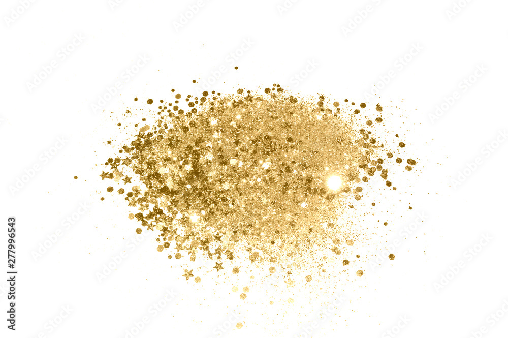 Background with gold glitter, background for your design Background with gold glitter, background for your design
