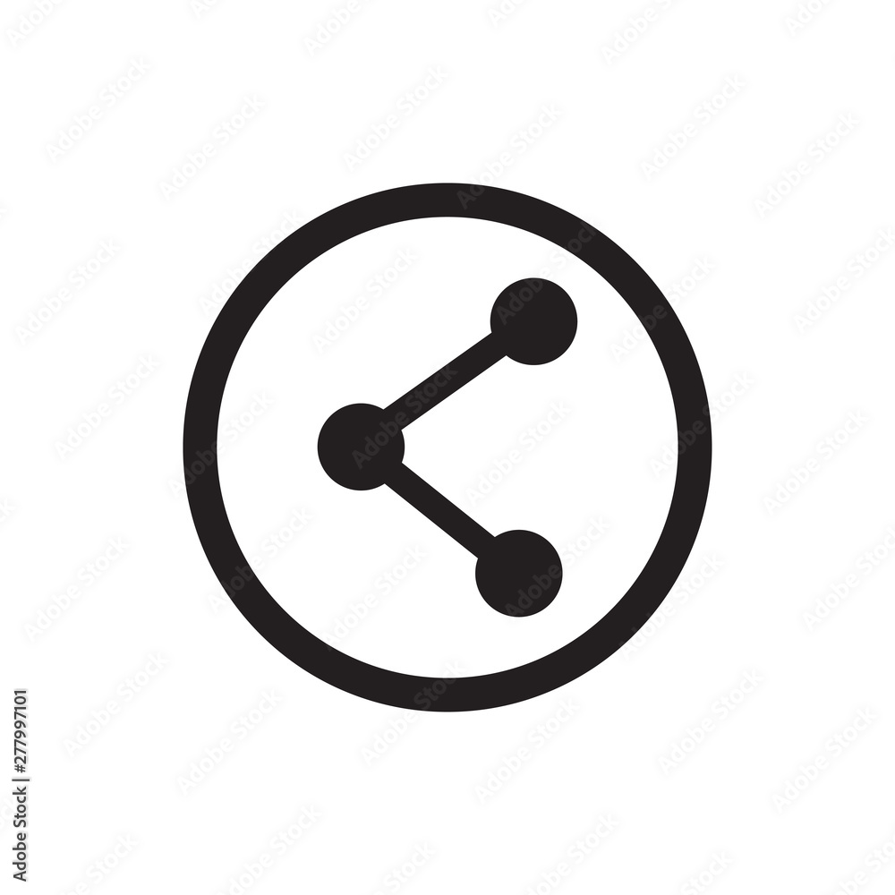 share illustration icon logo vector template share illustration icon logo vector template