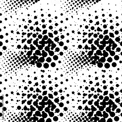 Modern halftone background meaningful dots Abstract futuristic backdrop.