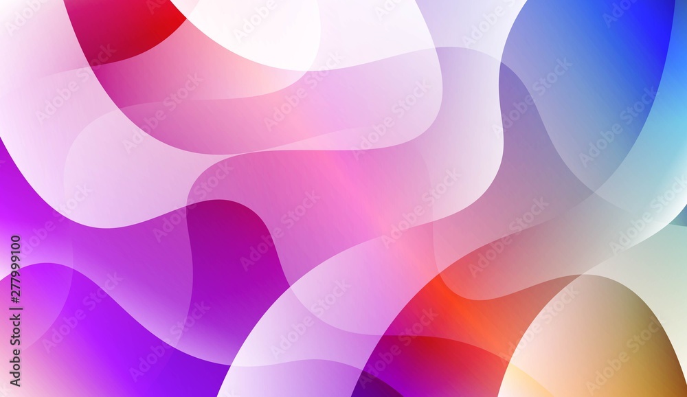Obraz premium Abstract Background With Dynamic Effect. For Futuristic Ad, Booklets. Vector Illustration with Color Gradient.