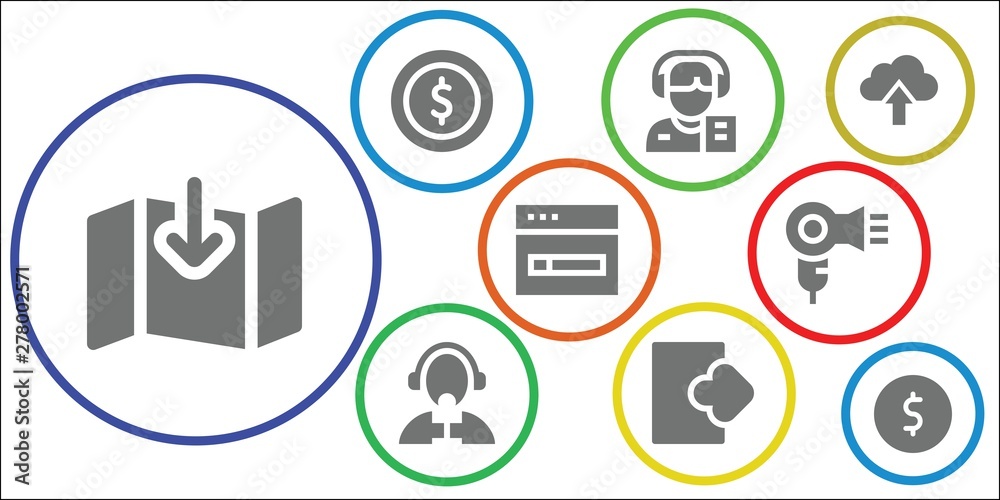 token icon set token icon set