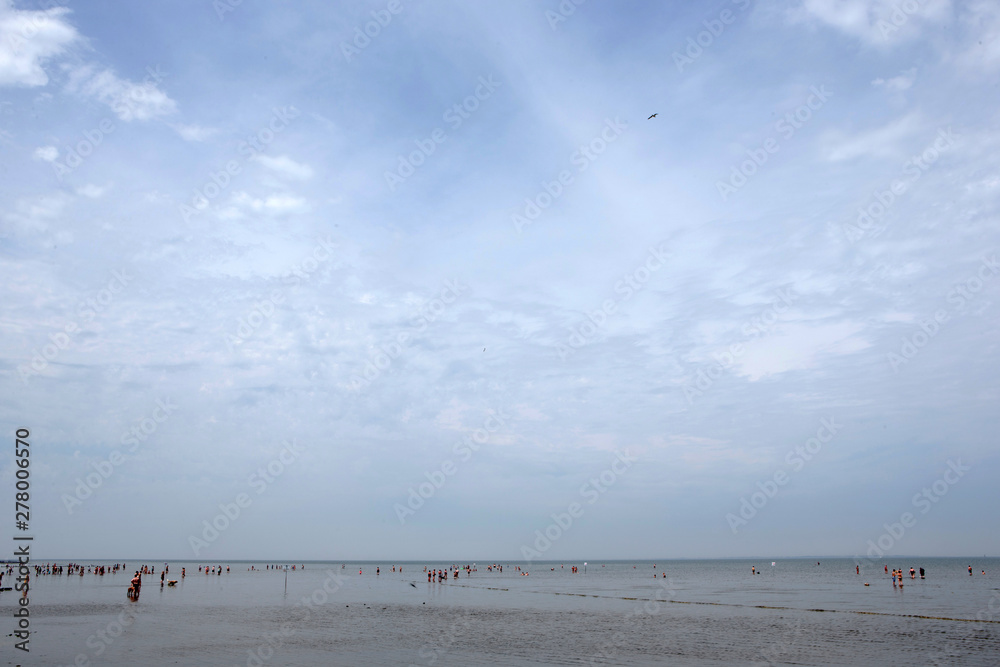 Beach at Ost Friesland Wangerland Germany Beach at Ost Friesland Wangerland Germany