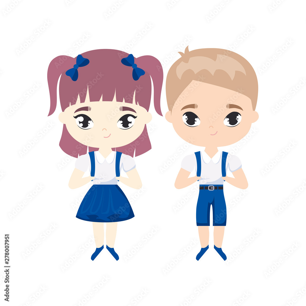 cute little students avatar character cute little students avatar character