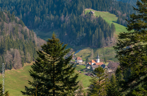 village of Trub in Emmental