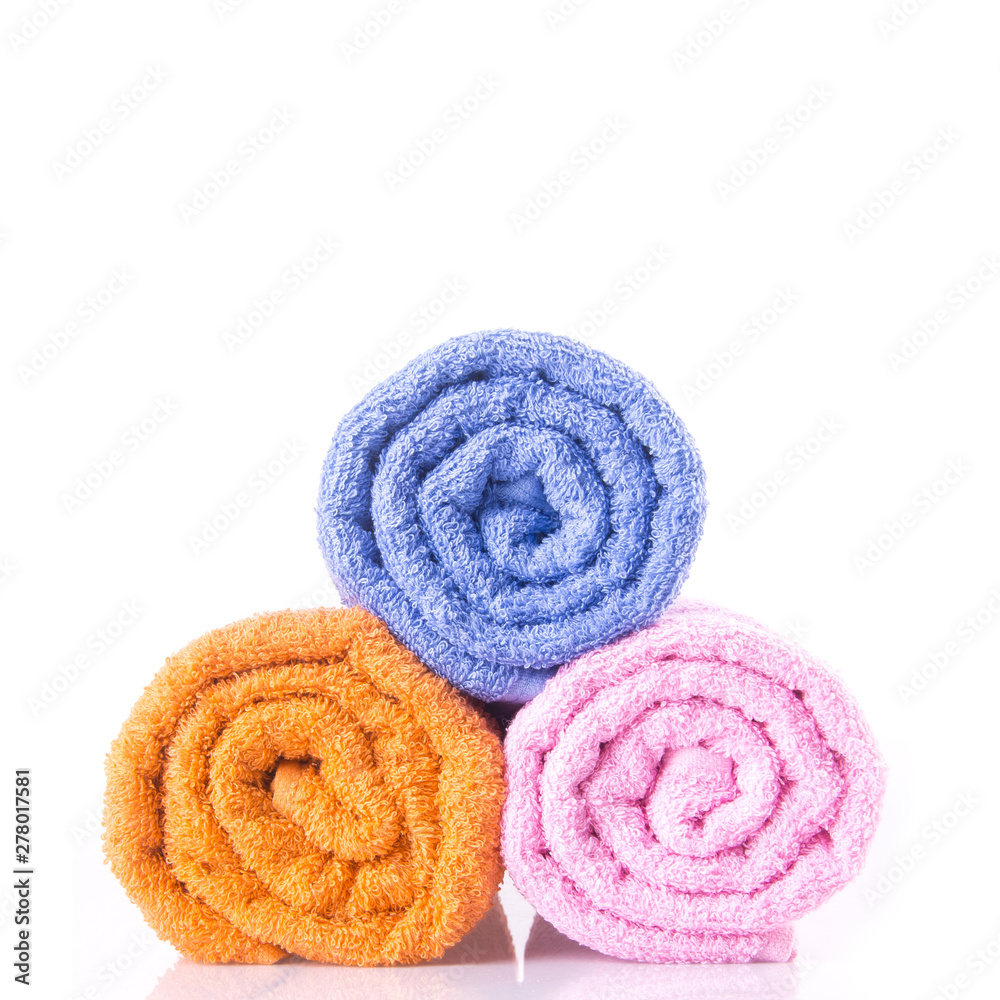 towel or bath towel on a background new. towel or bath towel on a background new.