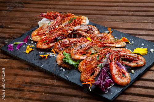 Shrimp grilled prawns