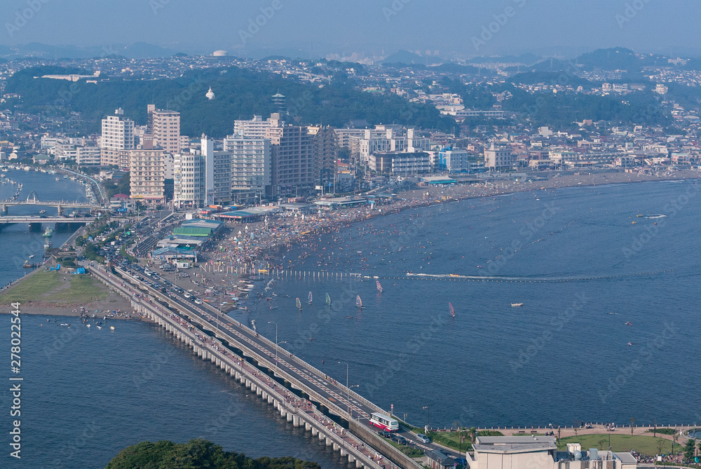 Naklejka premium 海岸